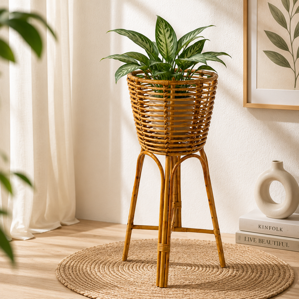 Rattan Plant Stand