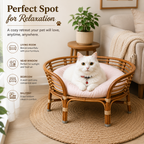 Bamboo Cane Pet Bed