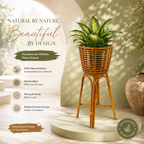 Rattan Plant Stand