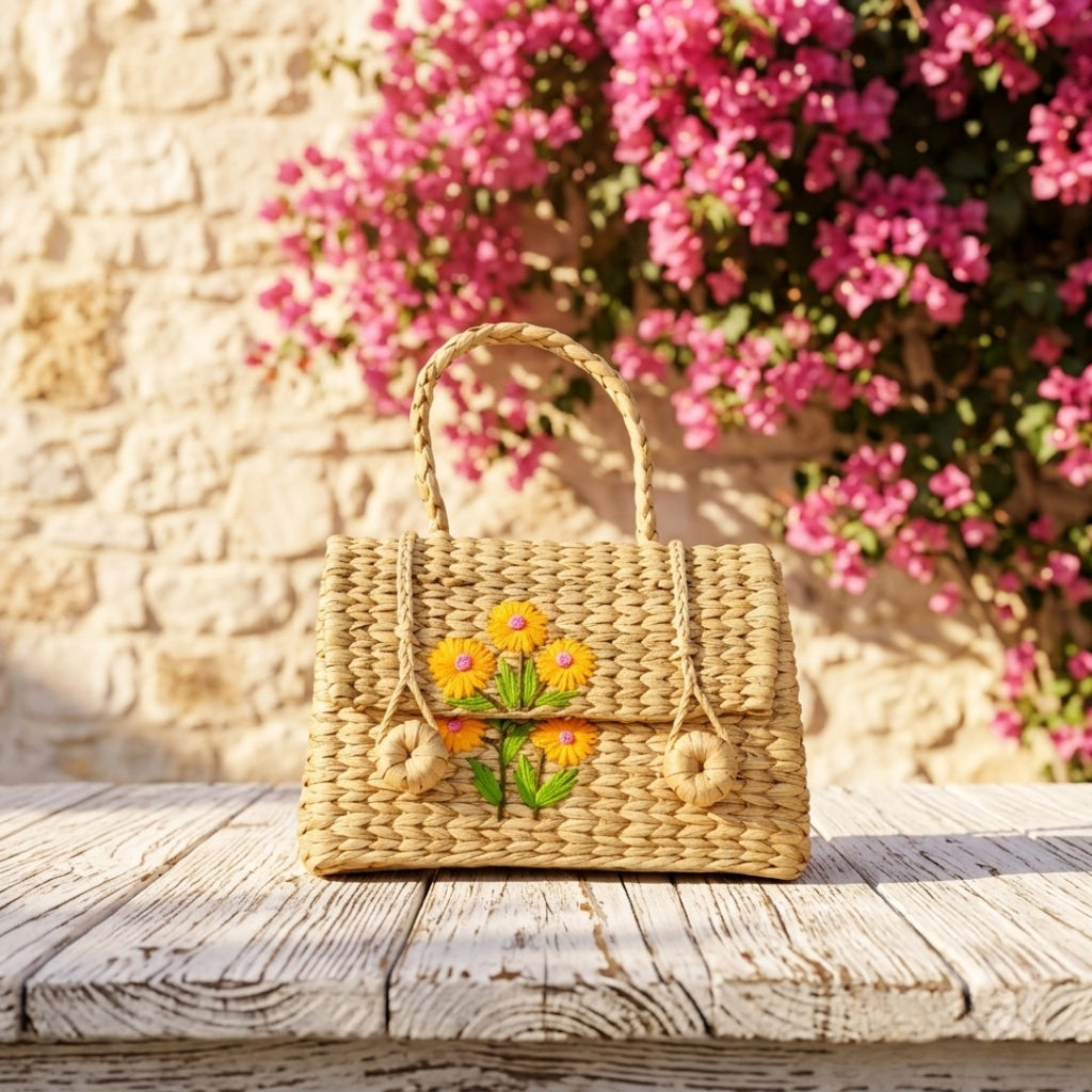 Rattan purse 4