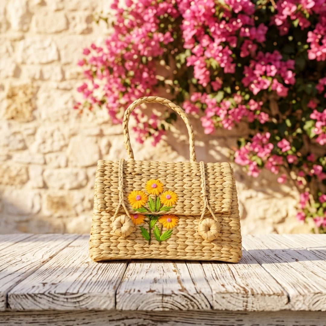 Rattan purse 4