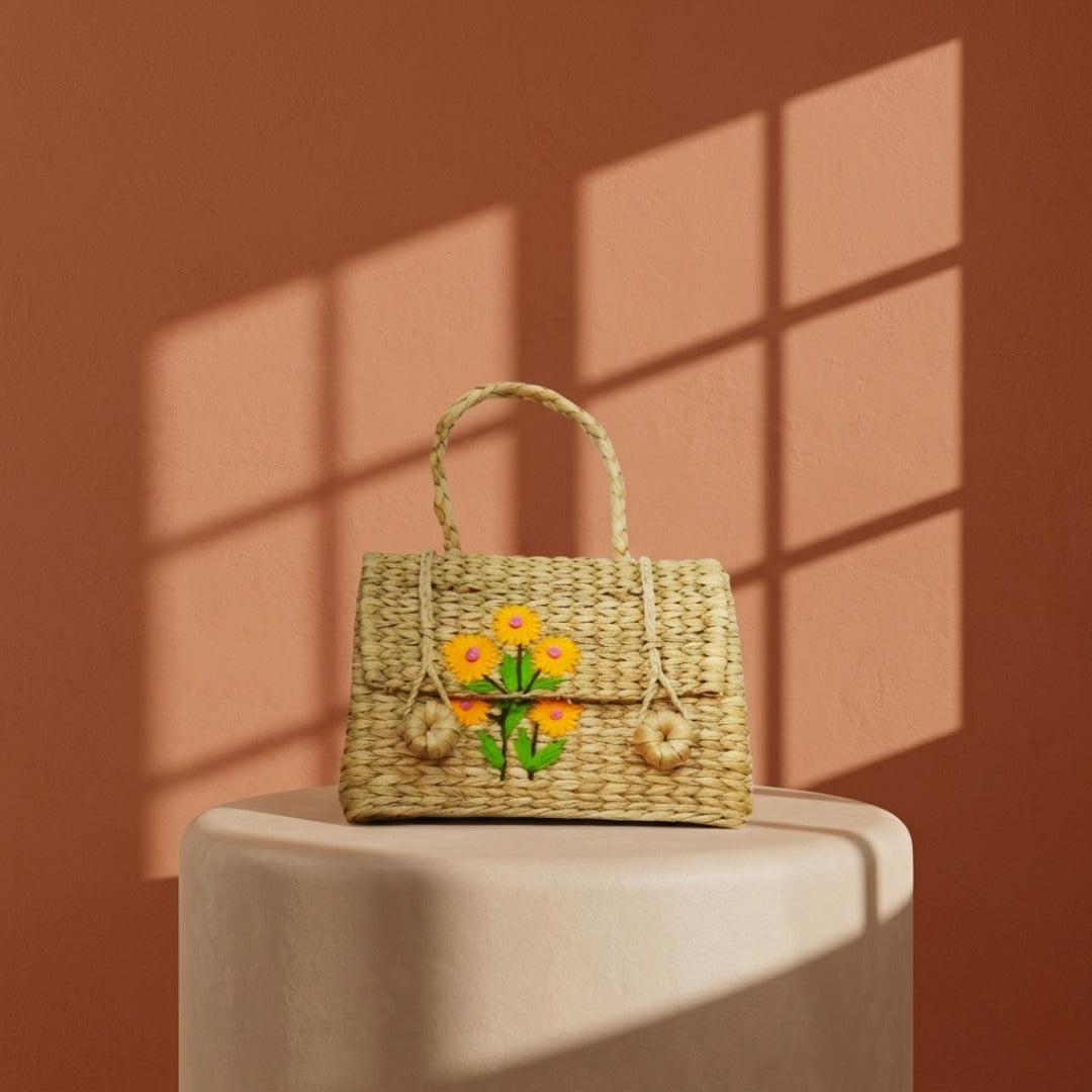 Rattan purse 4