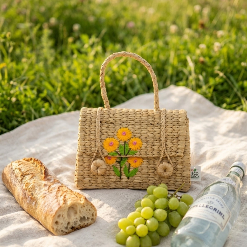 Rattan purse 4