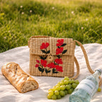 Rattan purse 2