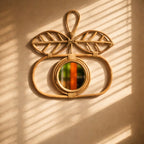 Apple shape mirror