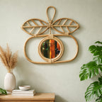 Apple shape mirror