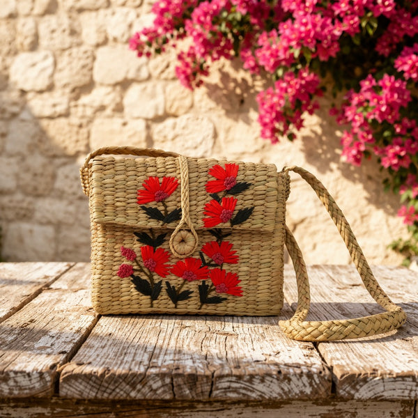 Rattan purse 2