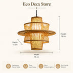 Rattan lamp