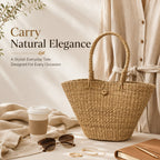 Rattan purse