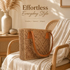 Rattan purse