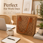 Rattan purse