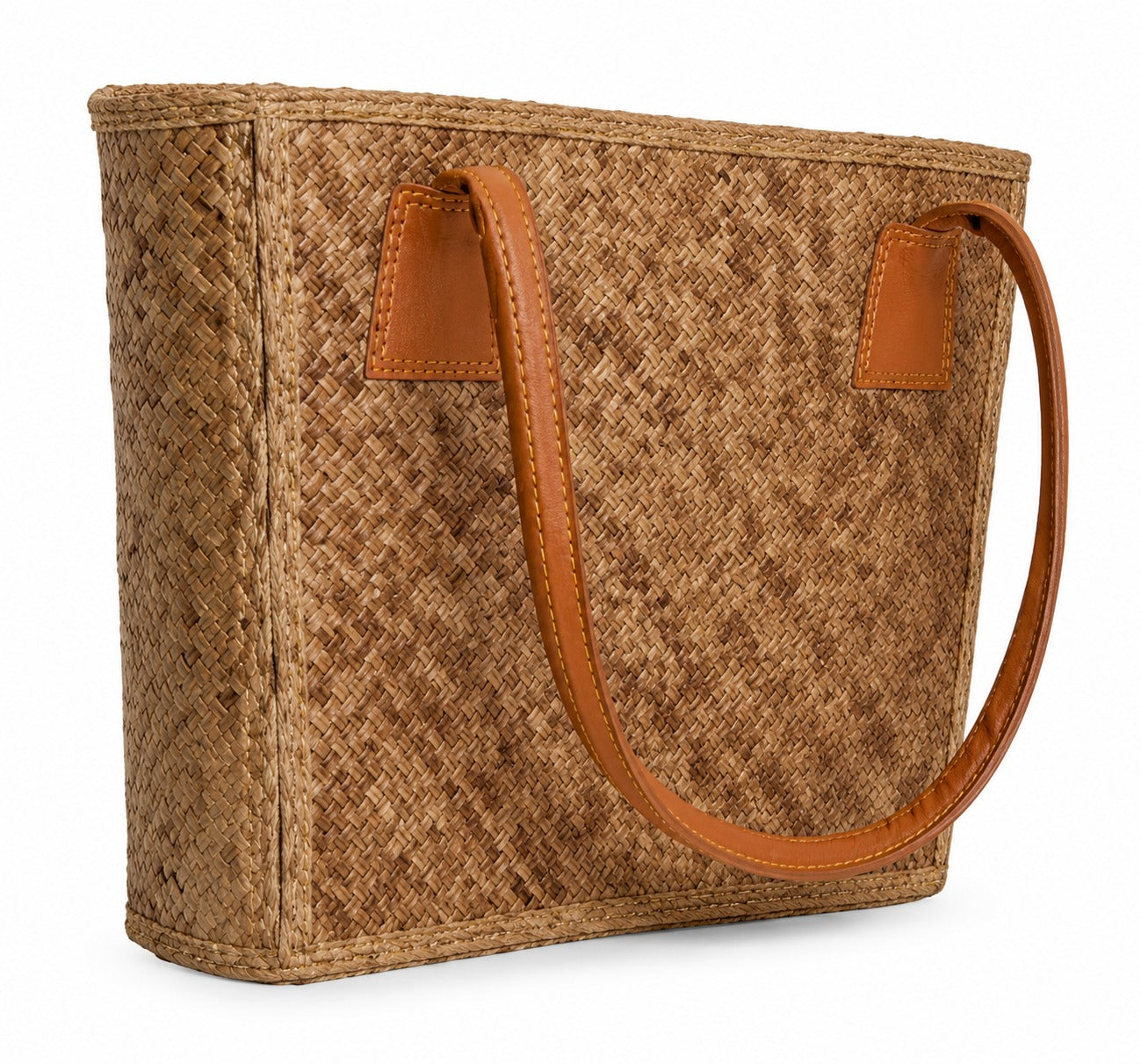 Rattan purse