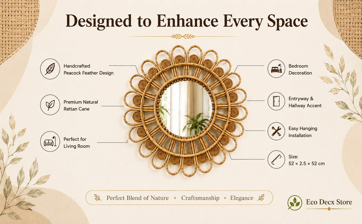 Ratan Wall Mirror