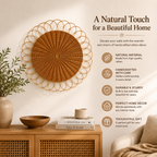Rattan Round Wall Decor